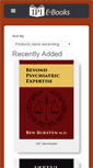 Mobile Screenshot of freepsychotherapybooks.org